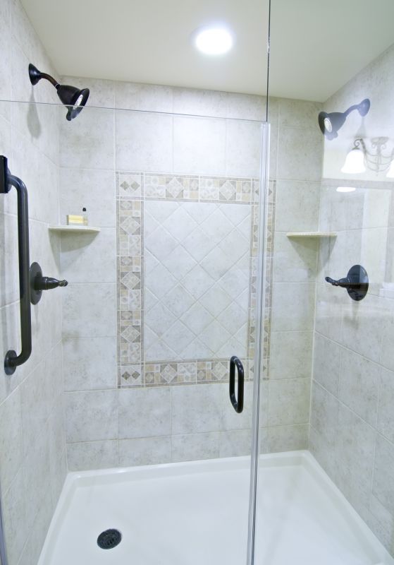 Completed Modern Shower